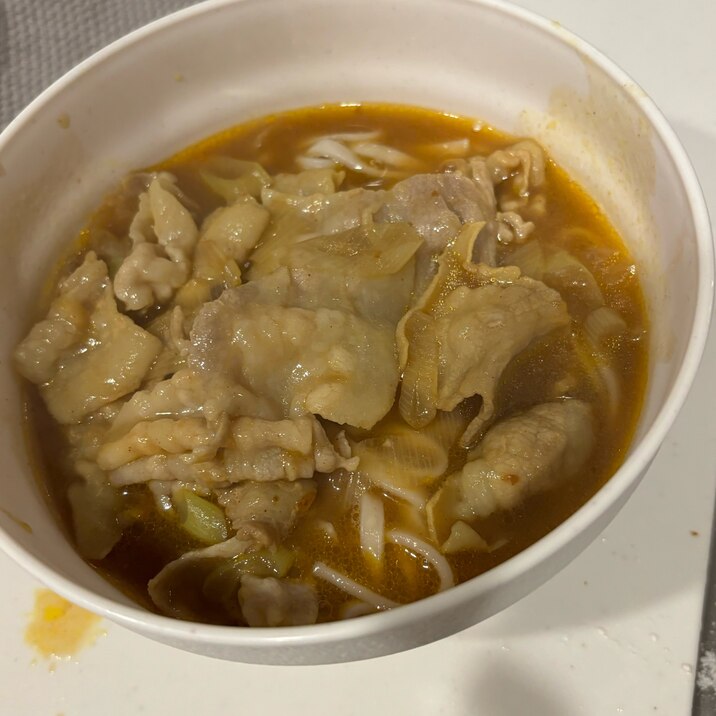ルーでカレーうどん